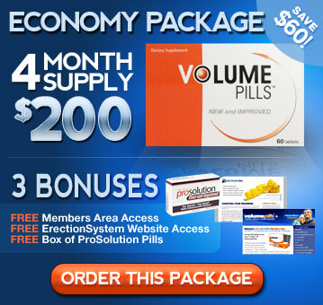 4 Month Supply $200! Save $30! 3 FREE Bonuses: 1 Box of Prosolution Pills, ErectionSystem Access, and Membership Access